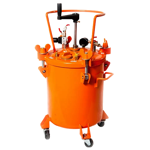 Красконагнетательный бак 10 л. с ручной мешалкой